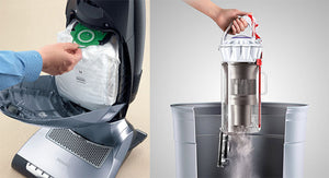 How Do I Clean My Vacuum Cleaner Dirt Bag Easily Without The Use Of Another Vacuum Cleaner?