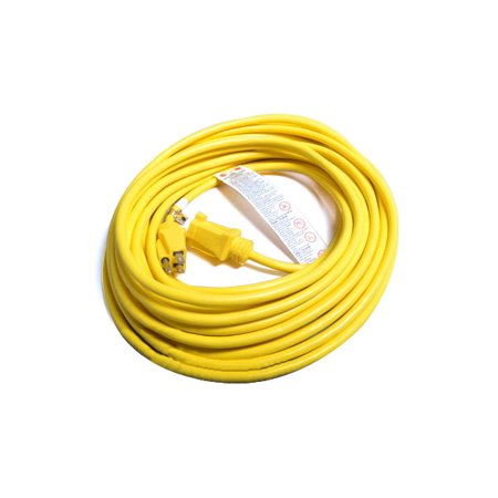 Commercial 300 Volt Cord Assembly,14X3 50',(SJT),Yellow, Part 14-5424-01