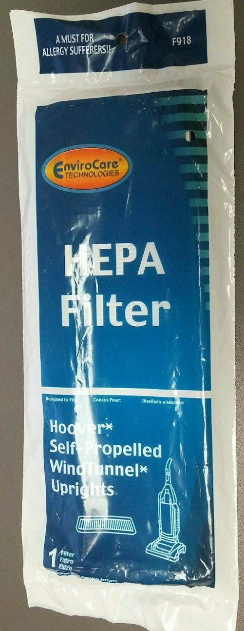 Hoover Windtunnel Self Propelled HEPA Upright Vacuum Filter. Generic Part 918, F918