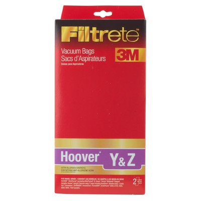 Hoover Type Y and Z Vacuum Bags (Pack of 2) Part 64703B-6