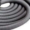 Broan-NuTone CH515 Current-Carrying Crush-Proof Central Vacuum Hose with Swivel Handle, 30' Long, 1.38" Inner Hose Diameter, Dark Gray