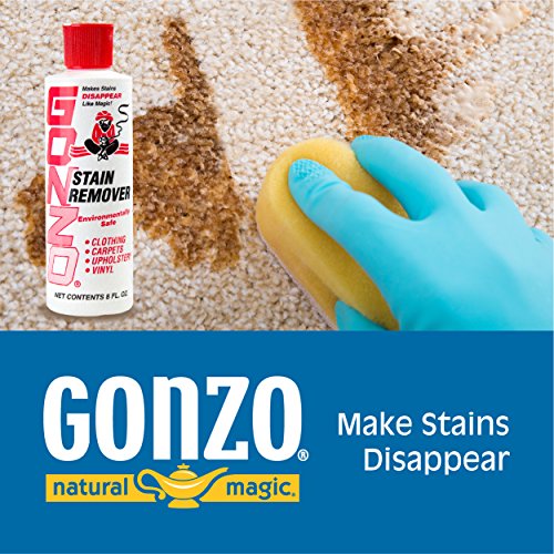 Gonzo Natural Magic Stain Remover - Non-Toxic Carpet Clothing Sweat Wi –  Red Vacuums
