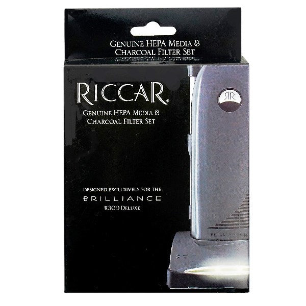 Riccar Brilliance Deluxe HEPA Media Filter Set for R30D Model Part RF30D