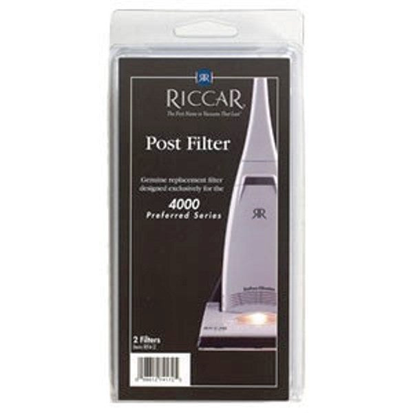Riccar Electrostatic Post Filters for Clean Air Uprights Part RF4-2