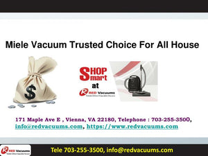 Miele Vacuum Cleaner Trusted Choice For All Households