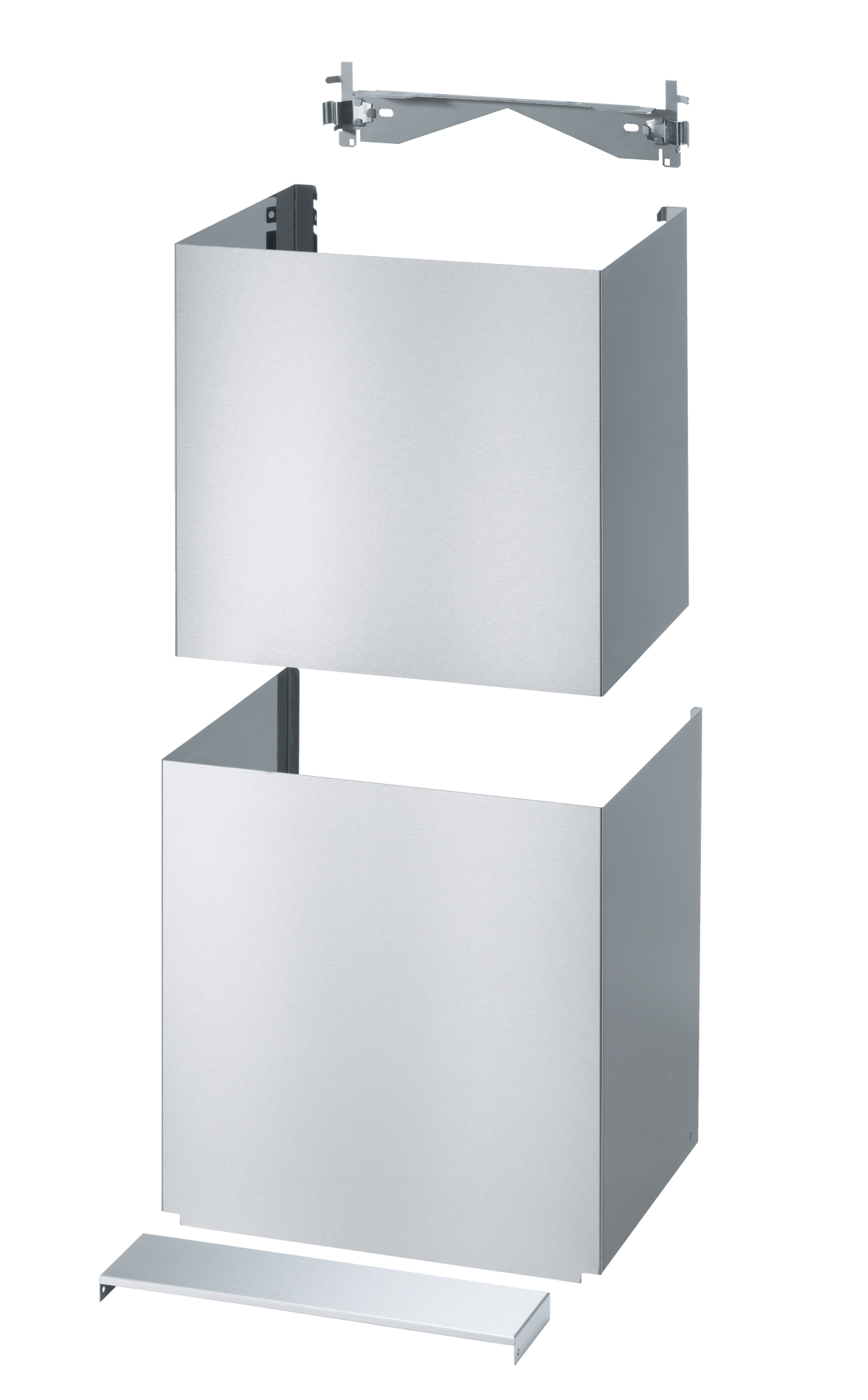 Miele DADC 6000 Stainless steel chimney section part 9947450