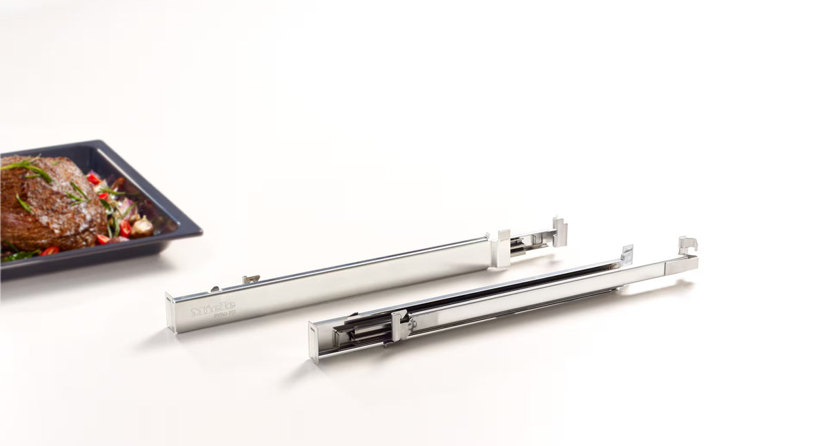 Miele Self Clean ready FlexiClip telescopic runners HFC72, SKU 9520670