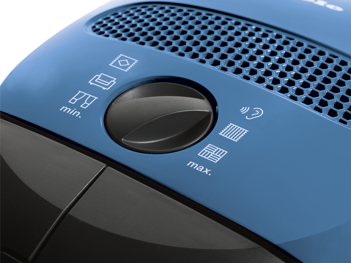 Miele Classic C1 Turbo Team PowerLine, Tech blue SKU 41BAN044USA