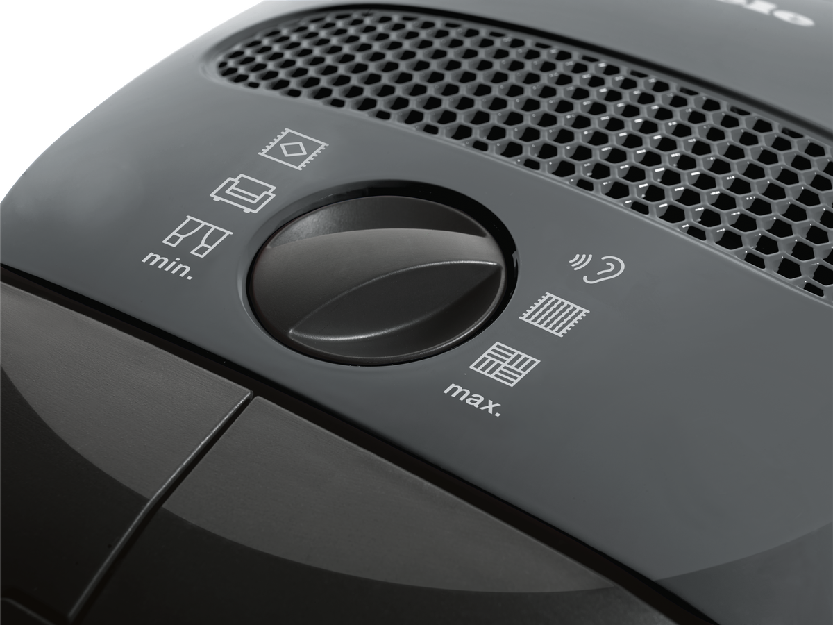 Miele Classic C1 Pure Suction Canister Vacuum Cleaner, PowerLine - Graphite grey, SKU 41BAN045USA