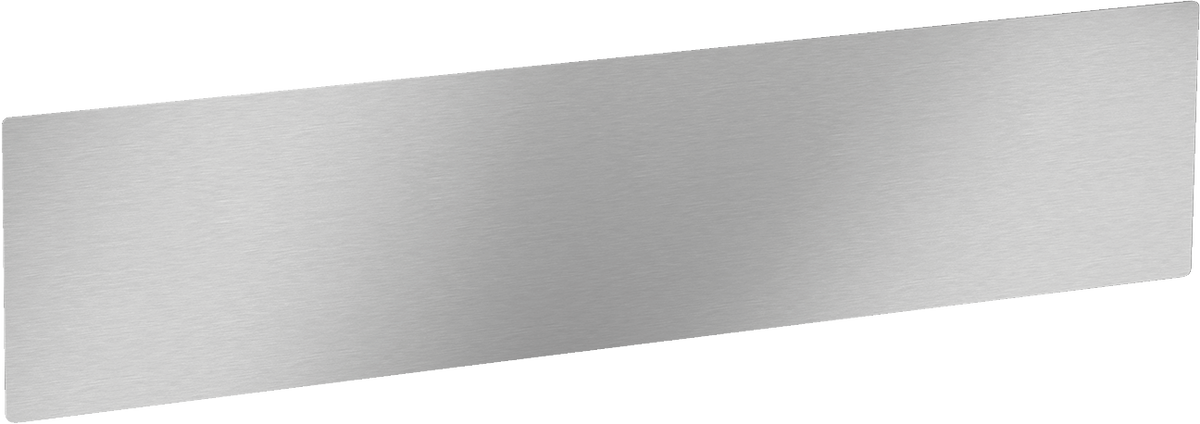 Miele KTK 1820 Stainless-steel toe-kick panel part 10984060