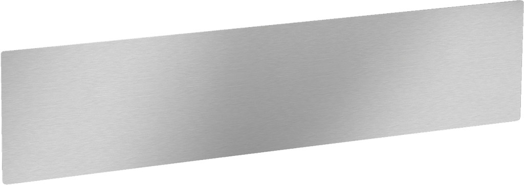 Miele KTK 1820 Stainless-steel toe-kick panel part 10984060