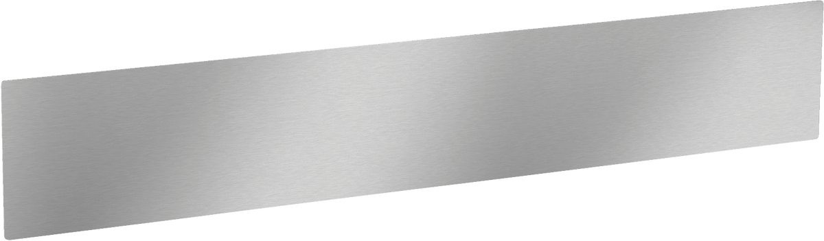 Miele KTK 2420 Stainless-steel toe-kick panel part 10984070