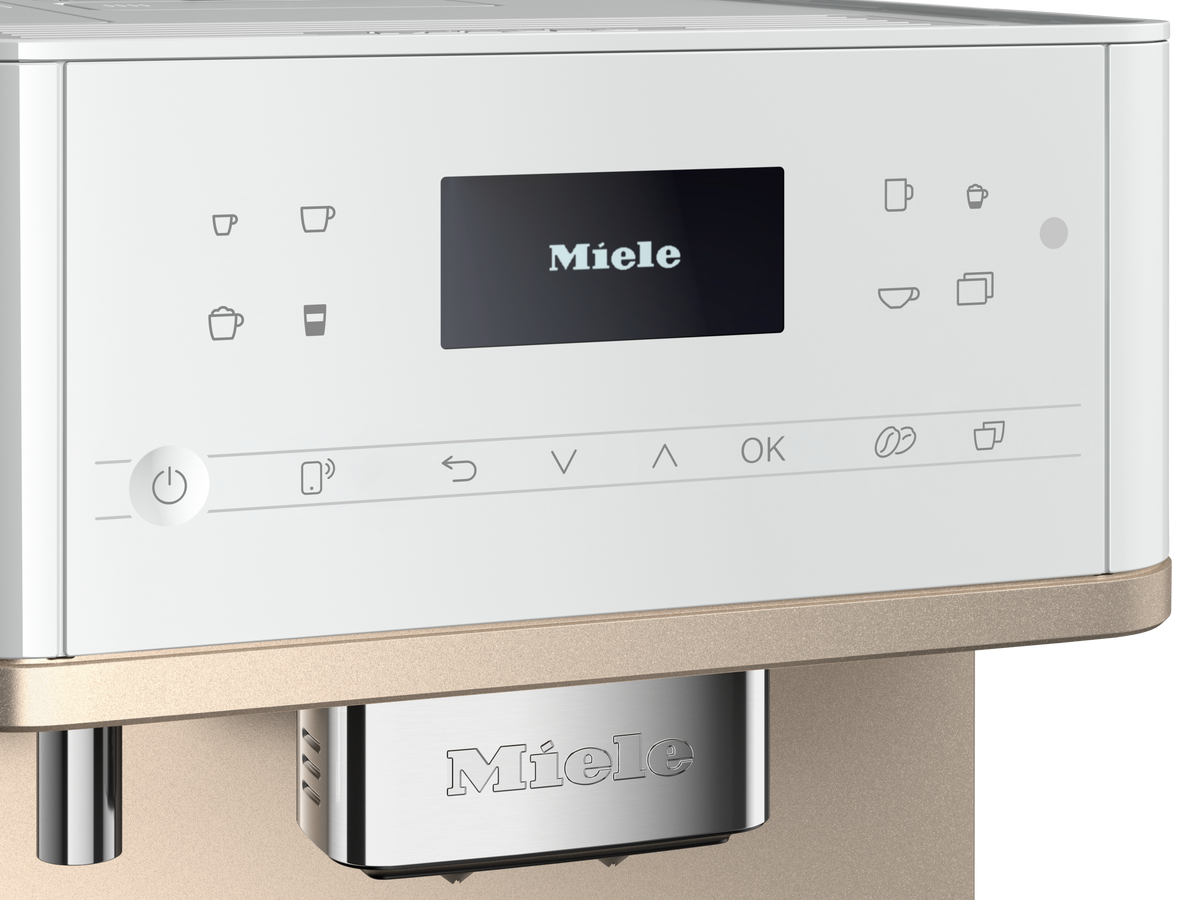 Miele CM 6360 MilkPerfection Lotus White Countertop Coffee Machine - image 6