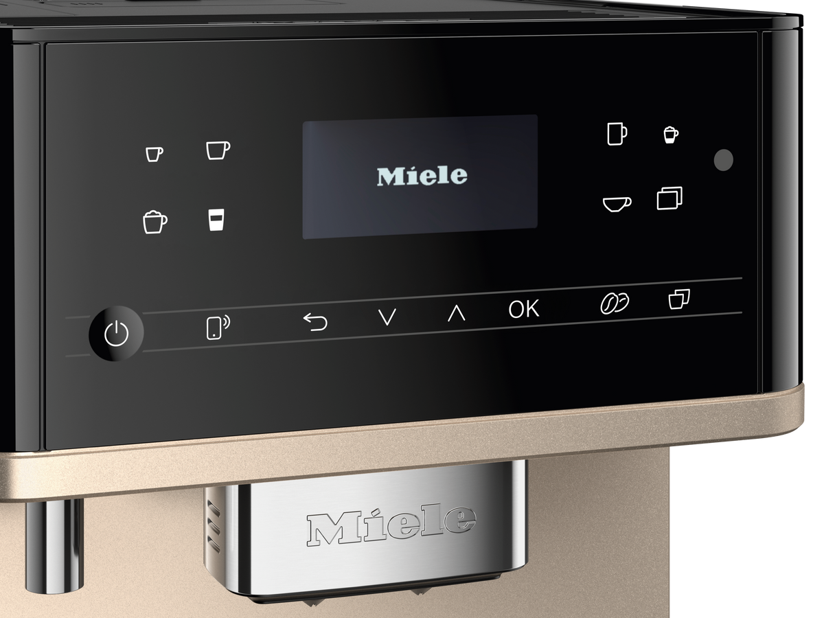 Miele CM 6360 MilkPerfection Obsidian Black CleanSteel Countertop Coffee Machine - image 6