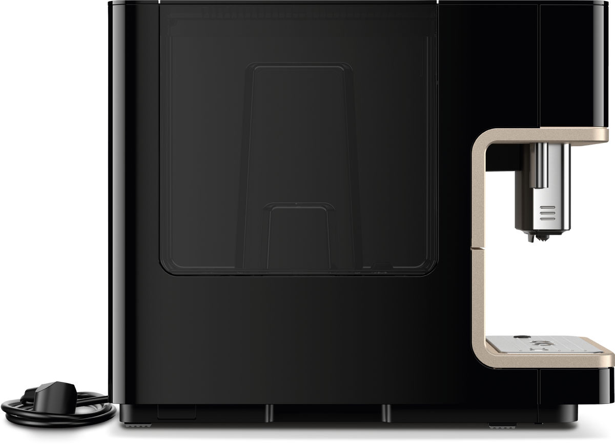 Miele CM 6360 MilkPerfection Obsidian Black CleanSteel Countertop Coffee Machine - image 3