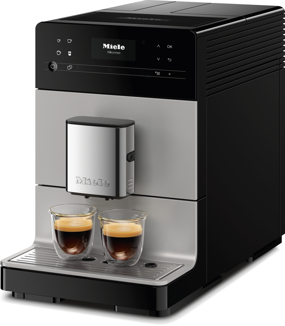 Miele CM 5510 Silence Silver Matte Metallic Countertop Coffee Machine