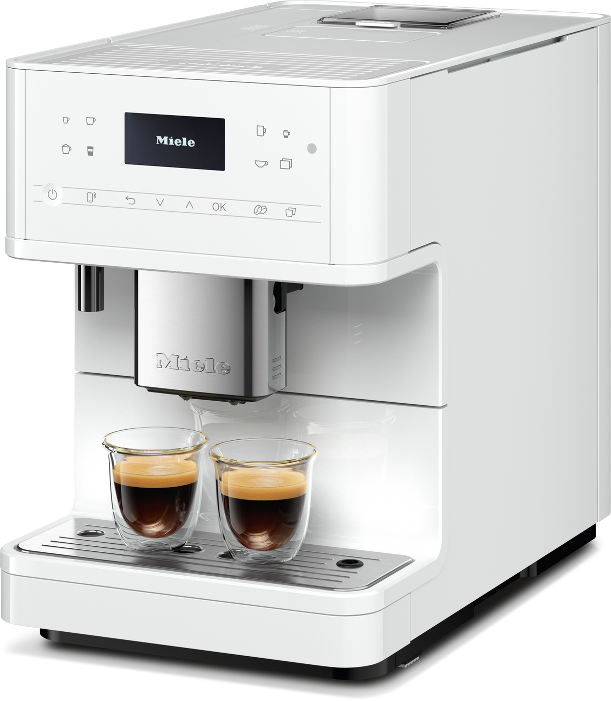 Miele CM 6160 MilkPerfection Lotus White Countertop Coffee Machine - image 2