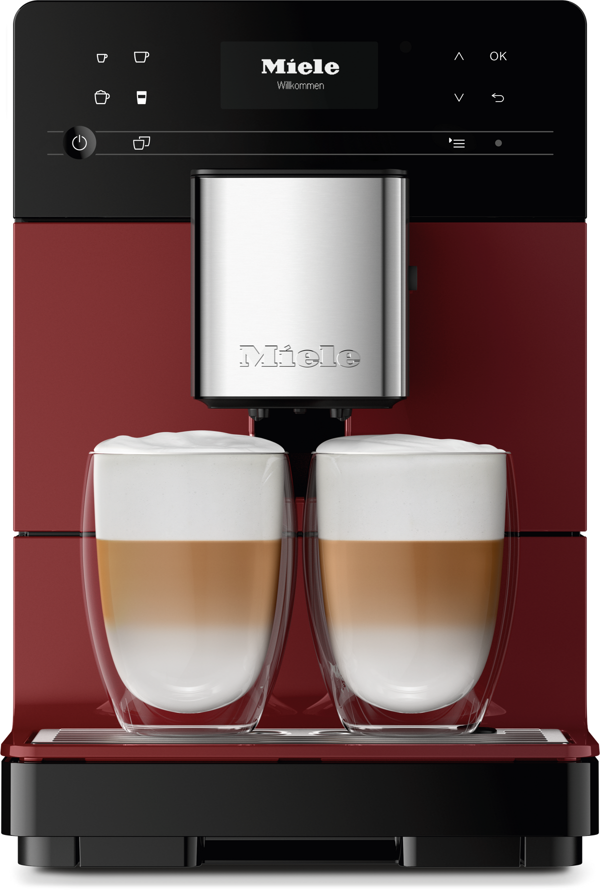 Miele CM 5310 Silence Tayberry Red Countertop Coffee Machine - image 1