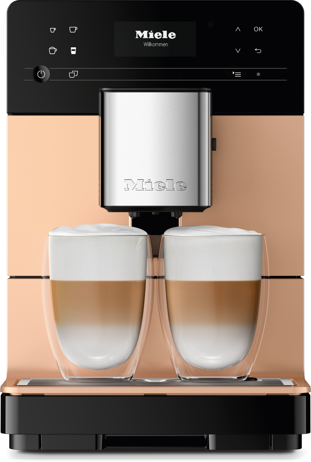 Miele CM 5510 Silence Rose Gold PearlFinish Countertop Coffee Machine - image 1