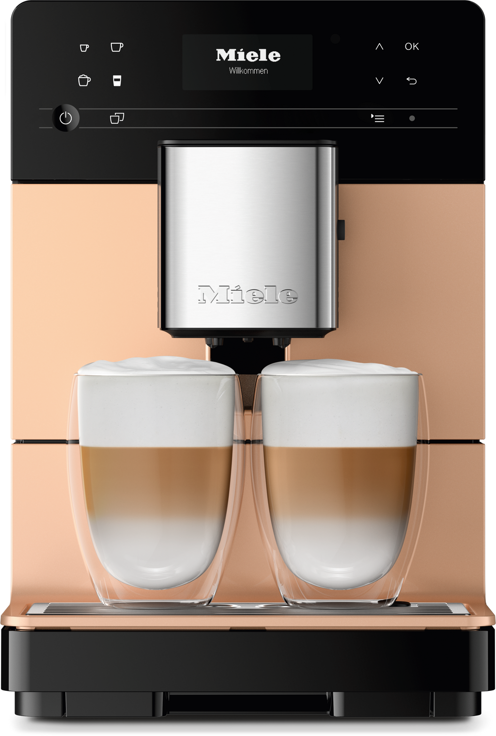 Miele CM 5510 Silence Rose Gold PearlFinish Countertop Coffee Machine - image 1