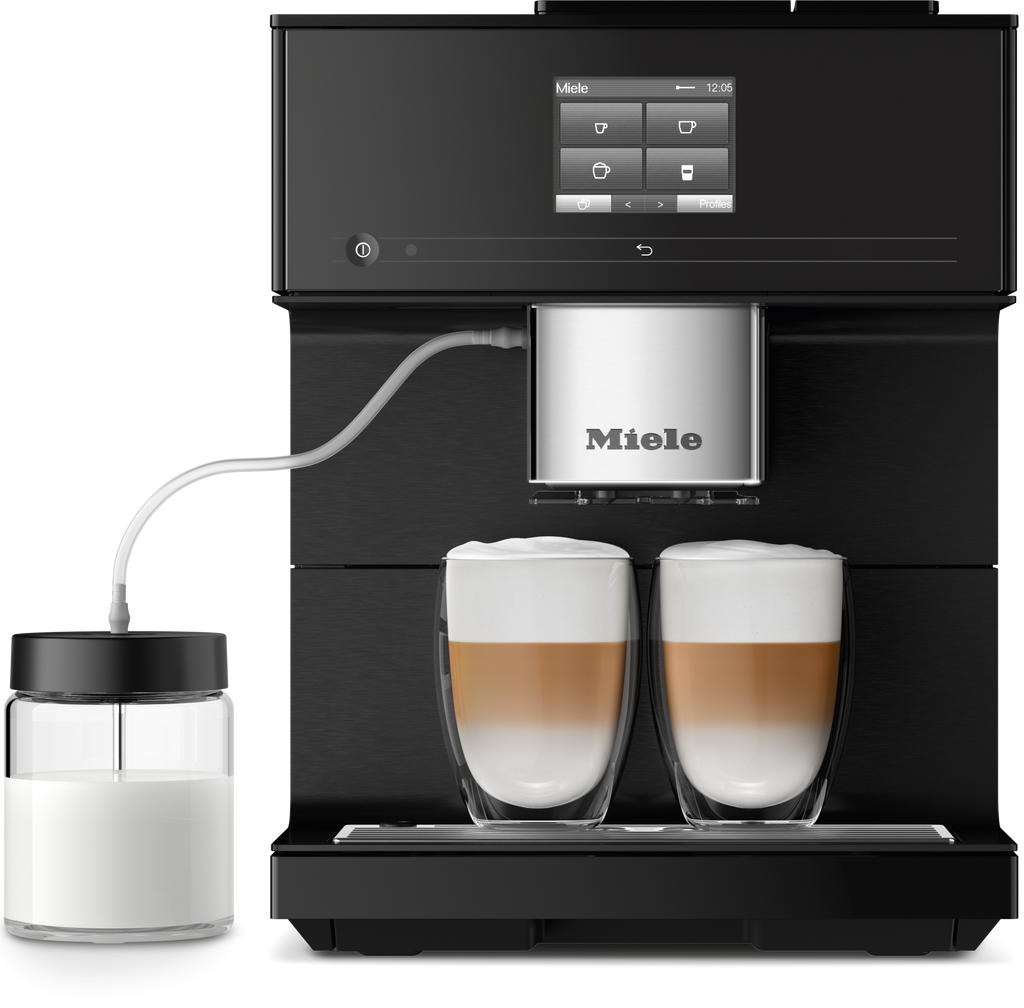 Miele CM 7750 CoffeeSelect Obsidian Black Countertop Coffee Machine - image 1