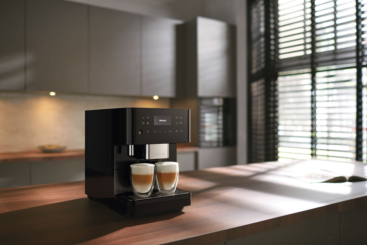 Miele CM 6160 MilkPerfection Obsidian Black Countertop Coffee Machine - image 6
