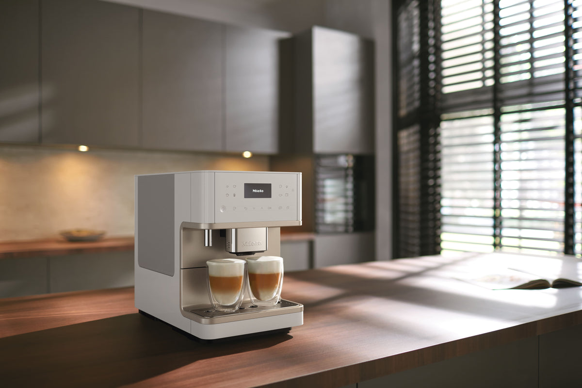 Miele CM 6360 MilkPerfection Lotus White Countertop Coffee Machine - image 7