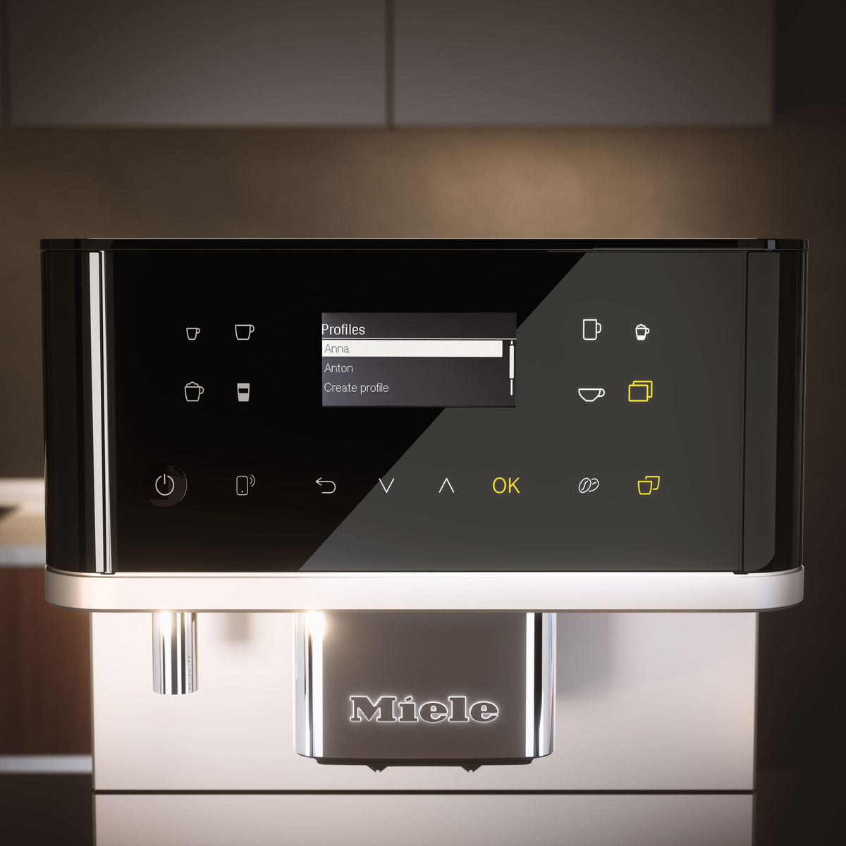 Miele CM 6360 MilkPerfection Obsidian Black Bronze Pearl Countertop Coffee Machine - Miele feature image 5