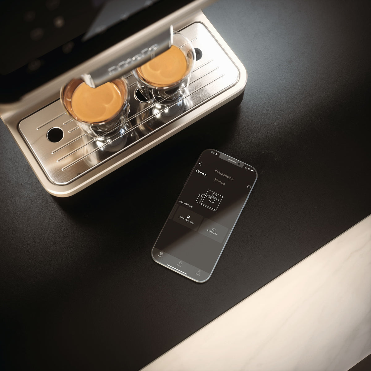 Miele CM 6360 MilkPerfection Obsidian Black Bronze Pearl Countertop Coffee Machine - Miele feature image 7