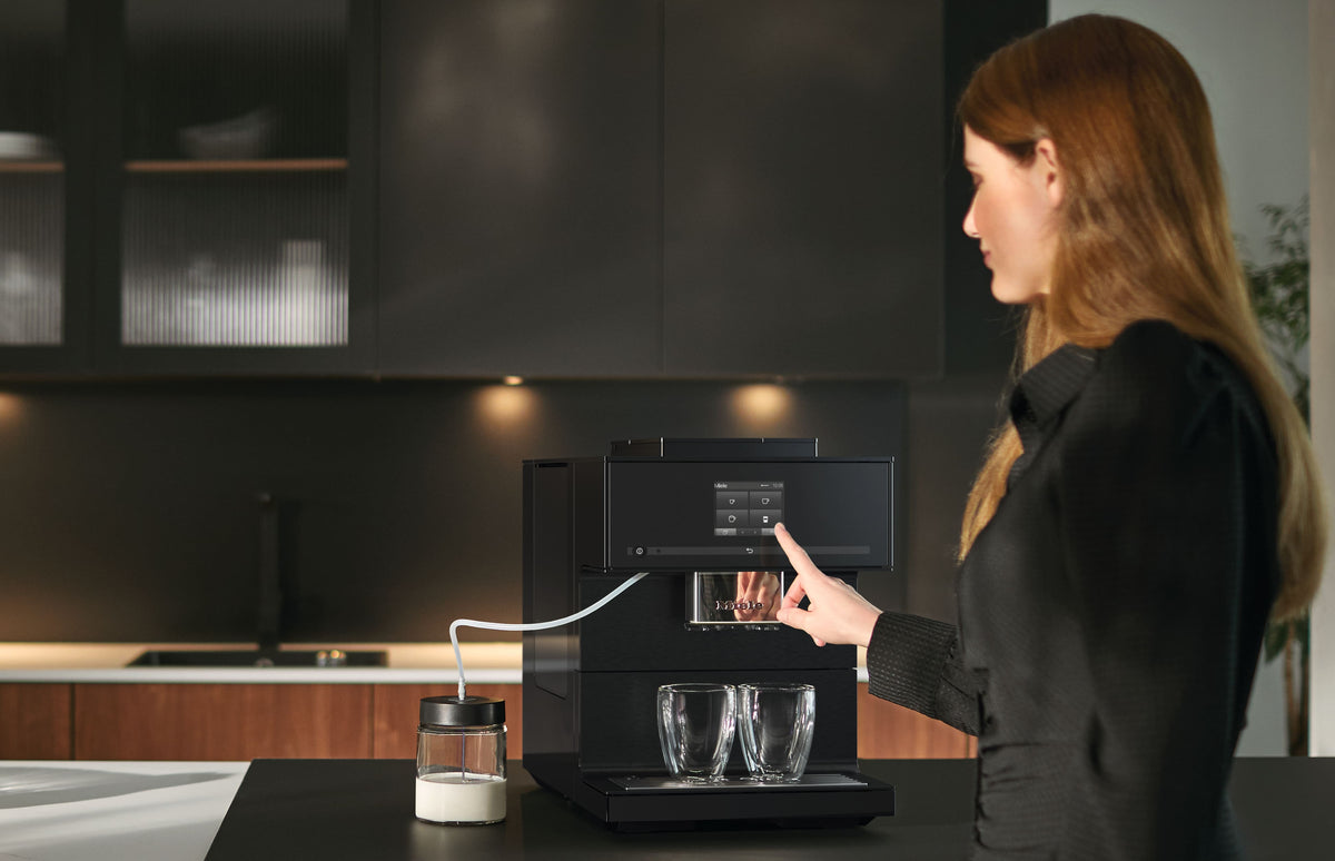 Miele CM 7750 CoffeeSelect Obsidian Black Countertop Coffee Machine - image 8