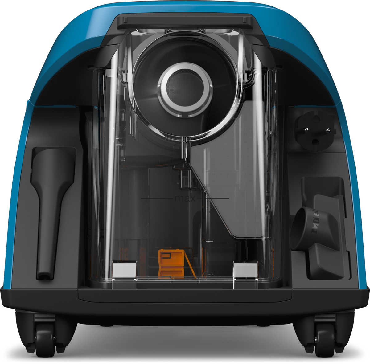 Miele Miele Blizzard CX1 Turbo Team Bagless Canister Vacuum Tech Blue SKU 10829400/ 41KCE042USA