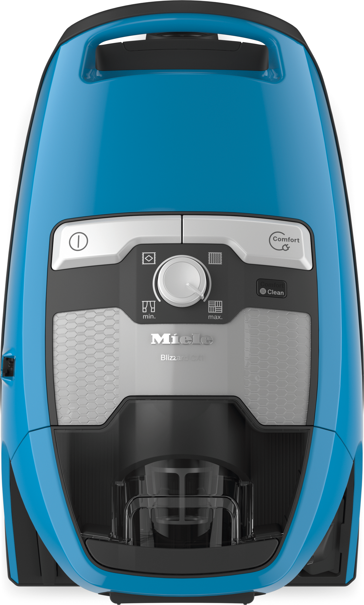 Miele Miele Blizzard CX1 Turbo Team Bagless Canister Vacuum Tech Blue SKU 10829400/ 41KCE042USA