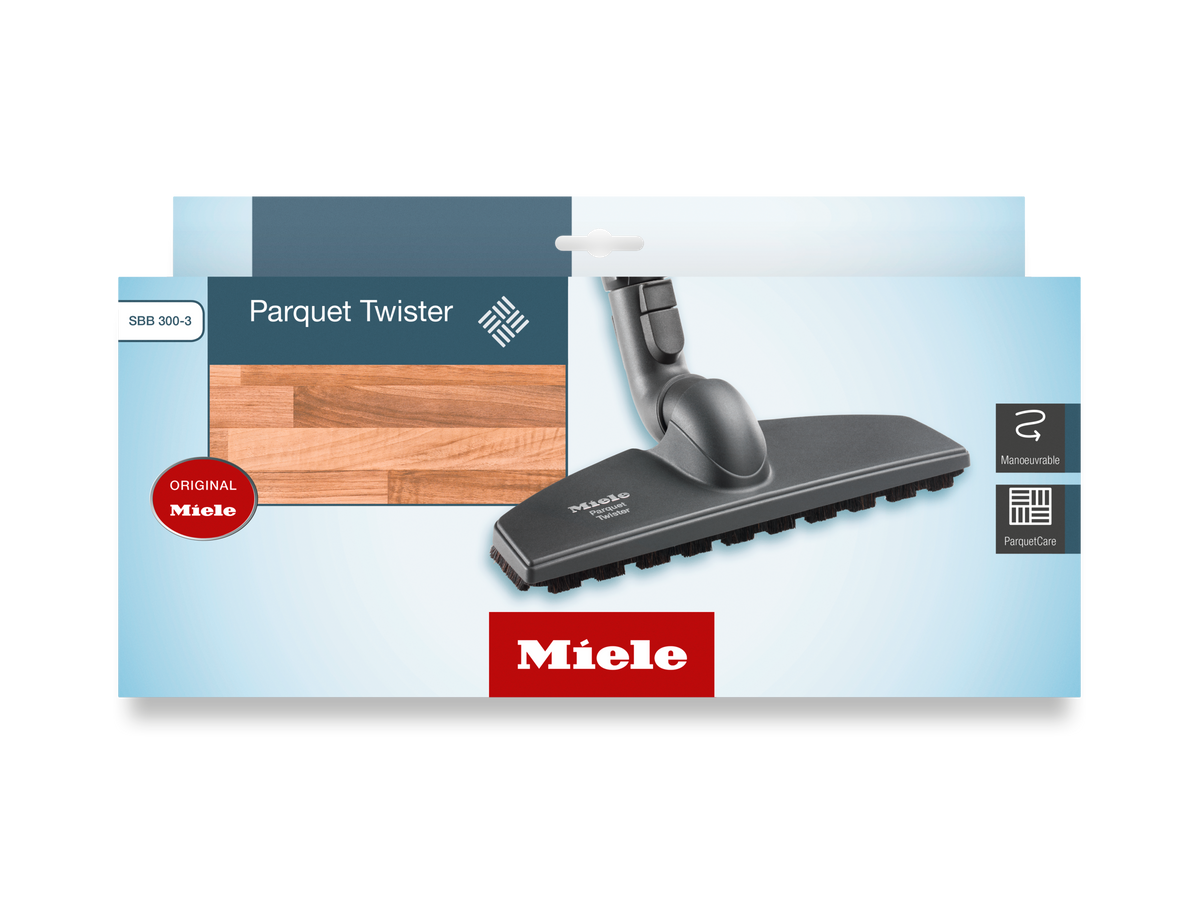 Miele SBB 300-3 Parquet Twister Smooth Floor Brush Replaces SBB235, SBB 235-2, SKU 07155710