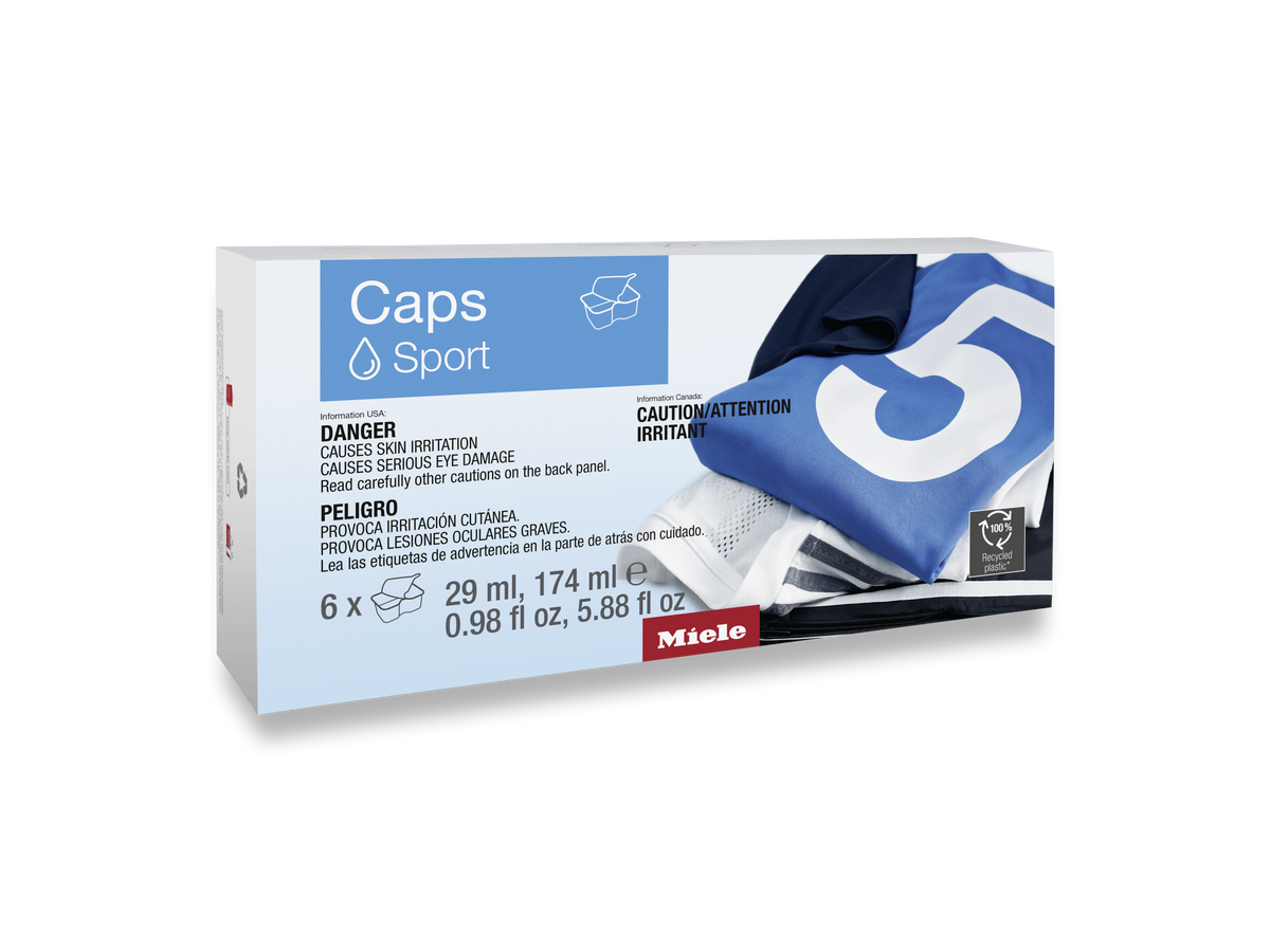 Miele Sport Detergent Capsules 6-Pack WA CSP 0603 L – 12625960