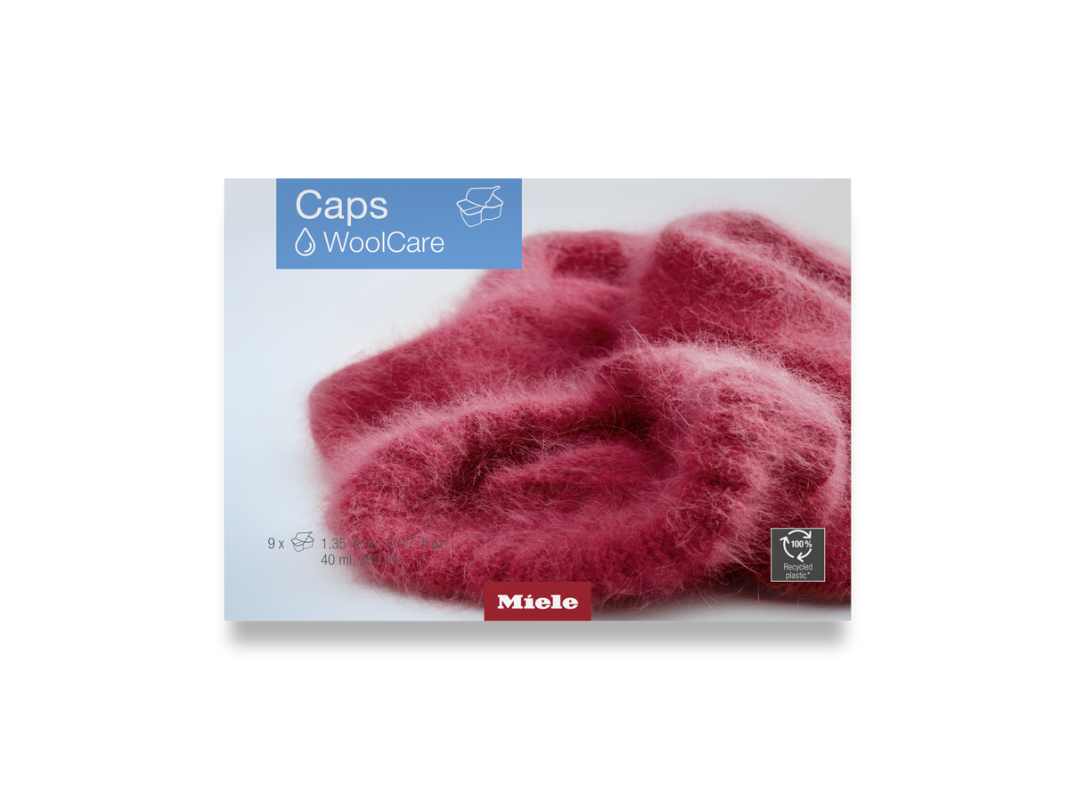 Miele WoolCare Wool & Delicates Detergent Capsules 9-Pack WA CWC 0902 L – 11703130