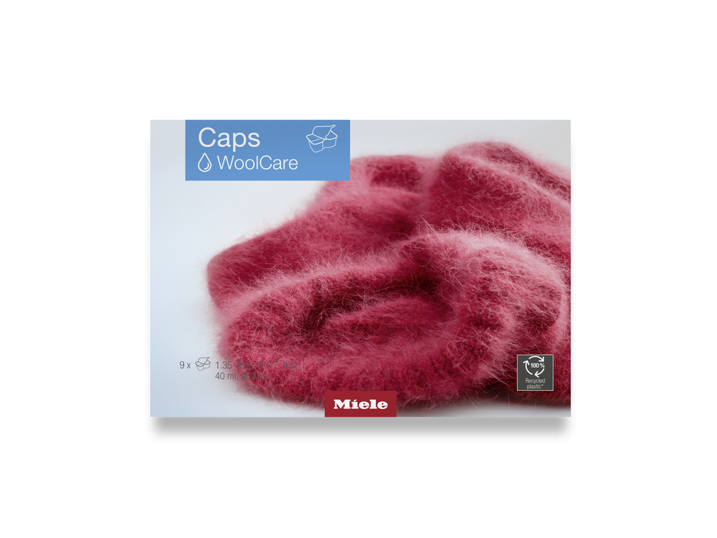 Miele WoolCare Wool & Delicates Detergent Capsules 9-Pack WA CWC 0902 L – 11703130