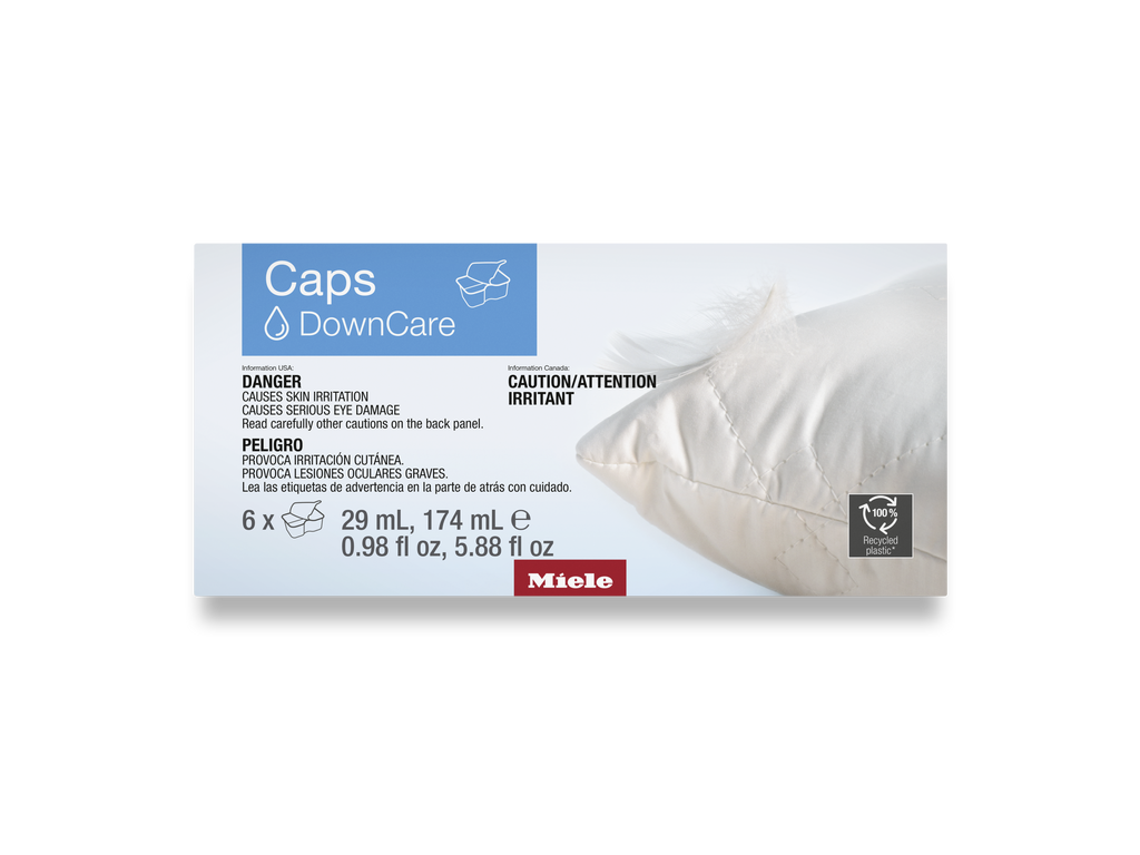 Miele DownCare Detergent Capsules 6-Pack WA CDC 0603 L – 12636470