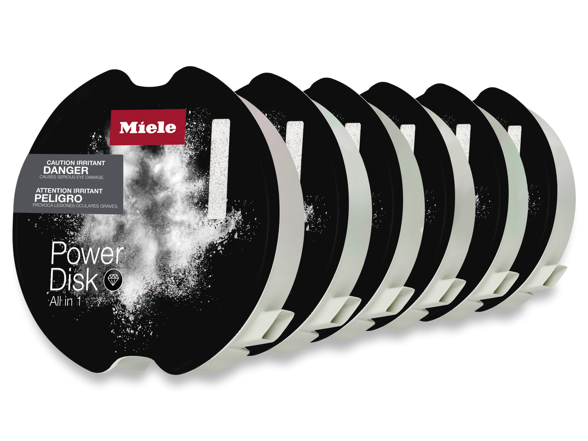 Miele PowerDisk All in 1 Dishwasher Detergent 6-Pack GS SETD6 – 11841390