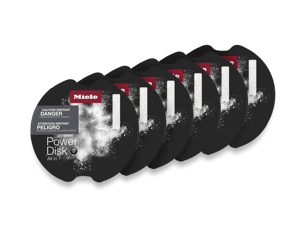 Miele PowerDisk All in 1 Dishwasher Detergent 6-Pack GS SETD6 – 11841390