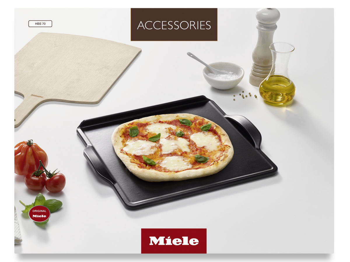 Miele HBS 70 Miele Gourmet baking and pizza stone - Part 11901190