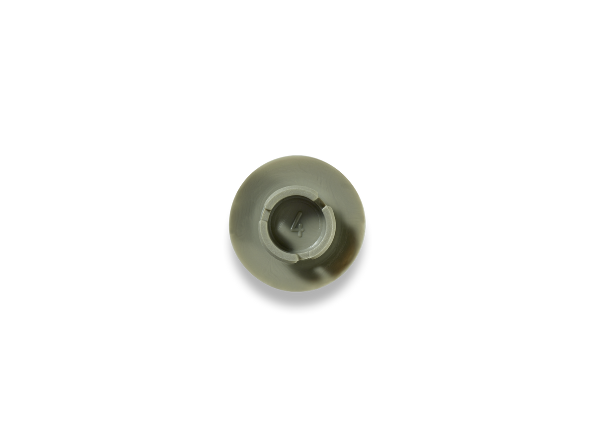 Miele End plug stone grey Stopper, stone grey part 5580591