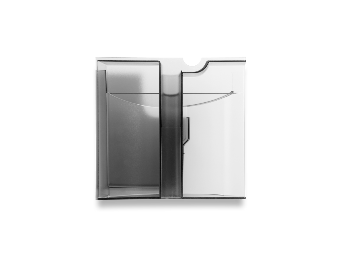 Miele Grounds container Grey transparent Gray transparent waste container part 9160712