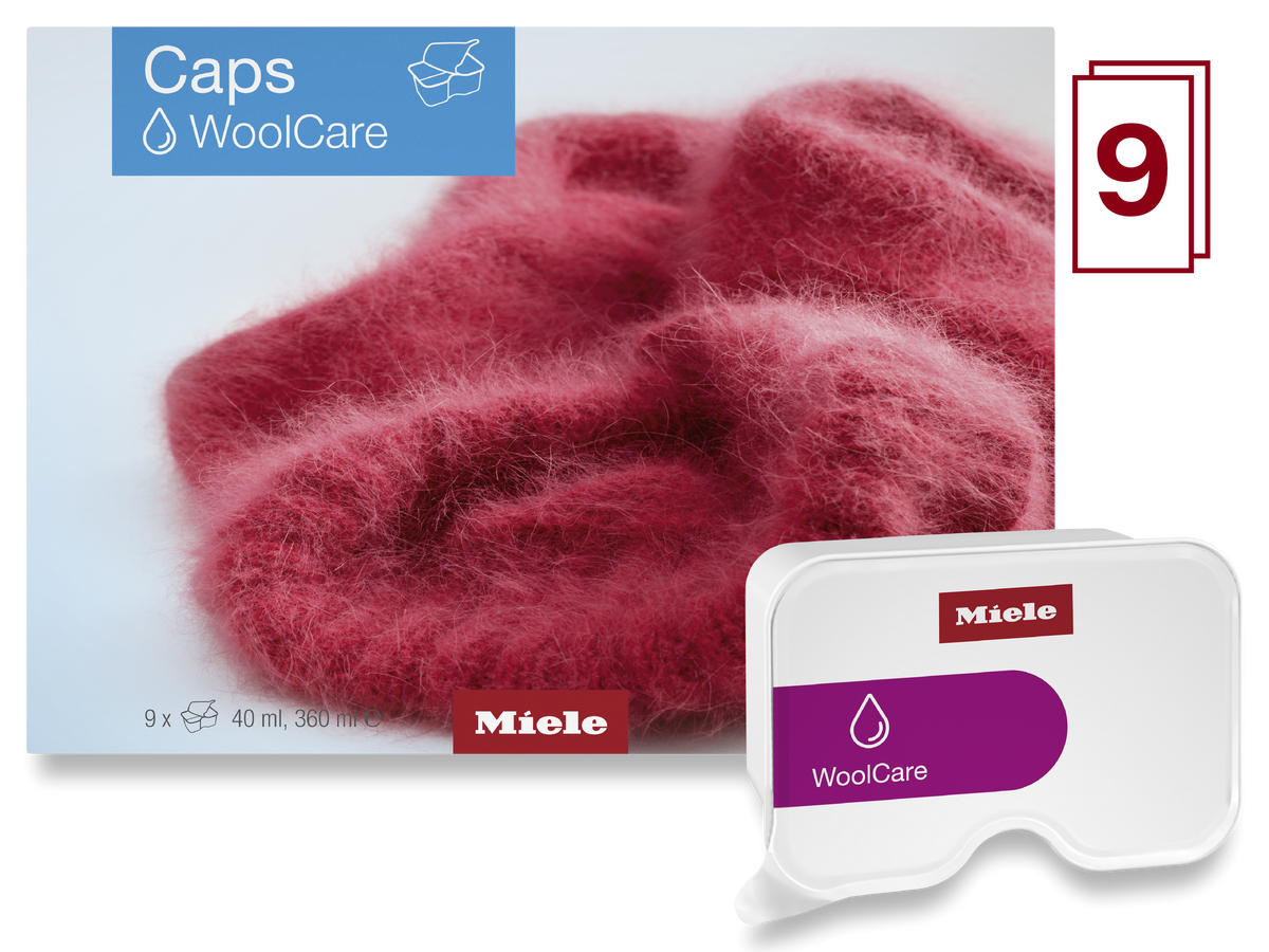 Miele WoolCare Wool & Delicates Detergent Capsules 9-Pack WA CWC 0902 L – 11703130