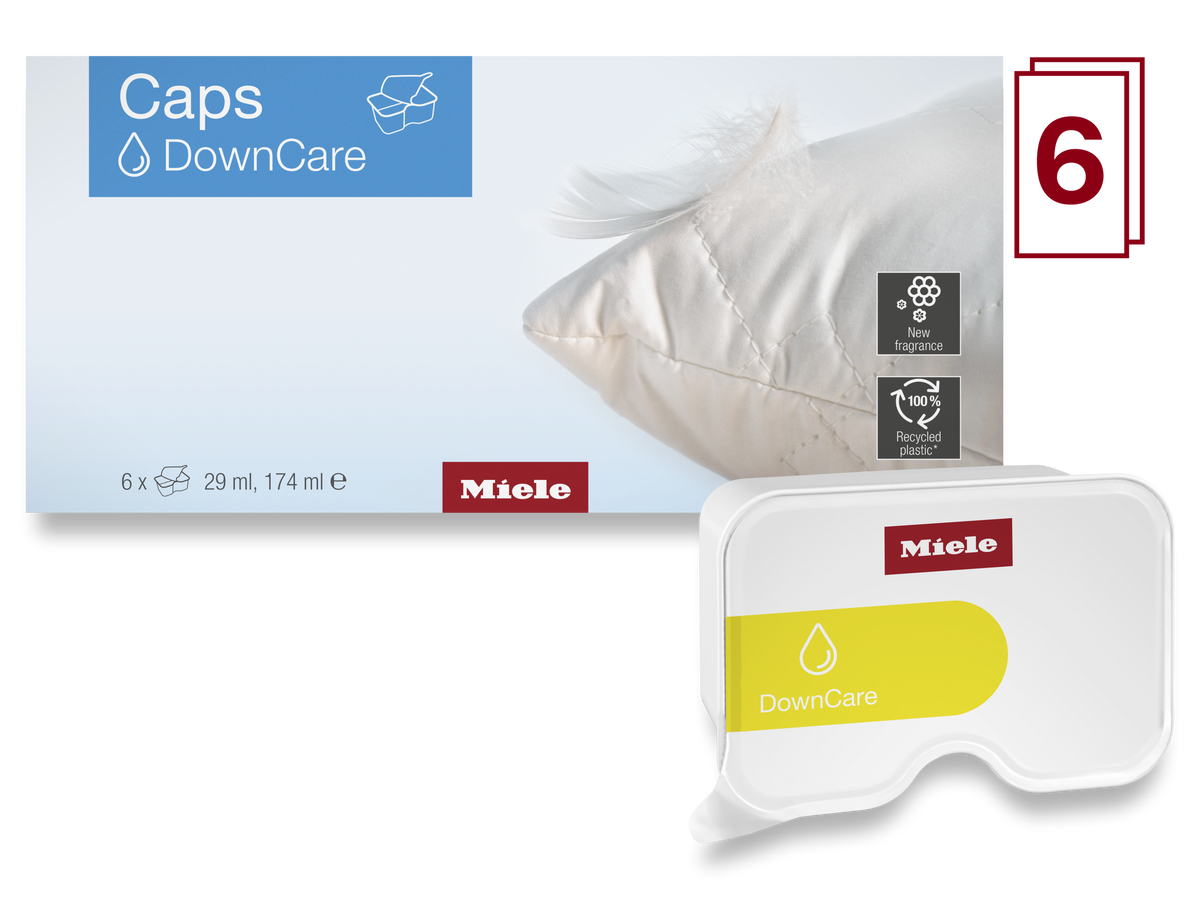 Miele DownCare Detergent Capsules 6-Pack WA CDC 0603 L – 12636470