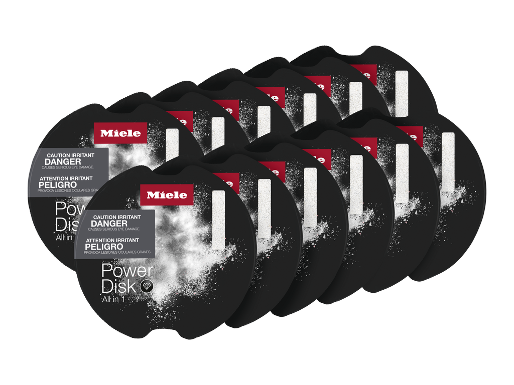 Miele PowerDisk All in 1 Dishwasher Detergent 12-Pack GS SETD12 – 12358240