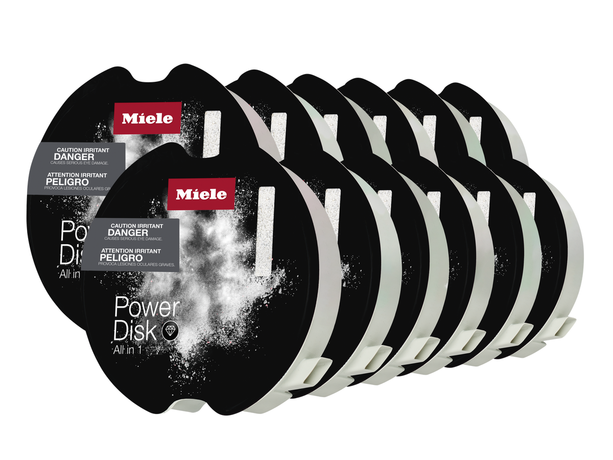 Miele PowerDisk All in 1 Dishwasher Detergent 12-Pack GS SETD12 – 12358240