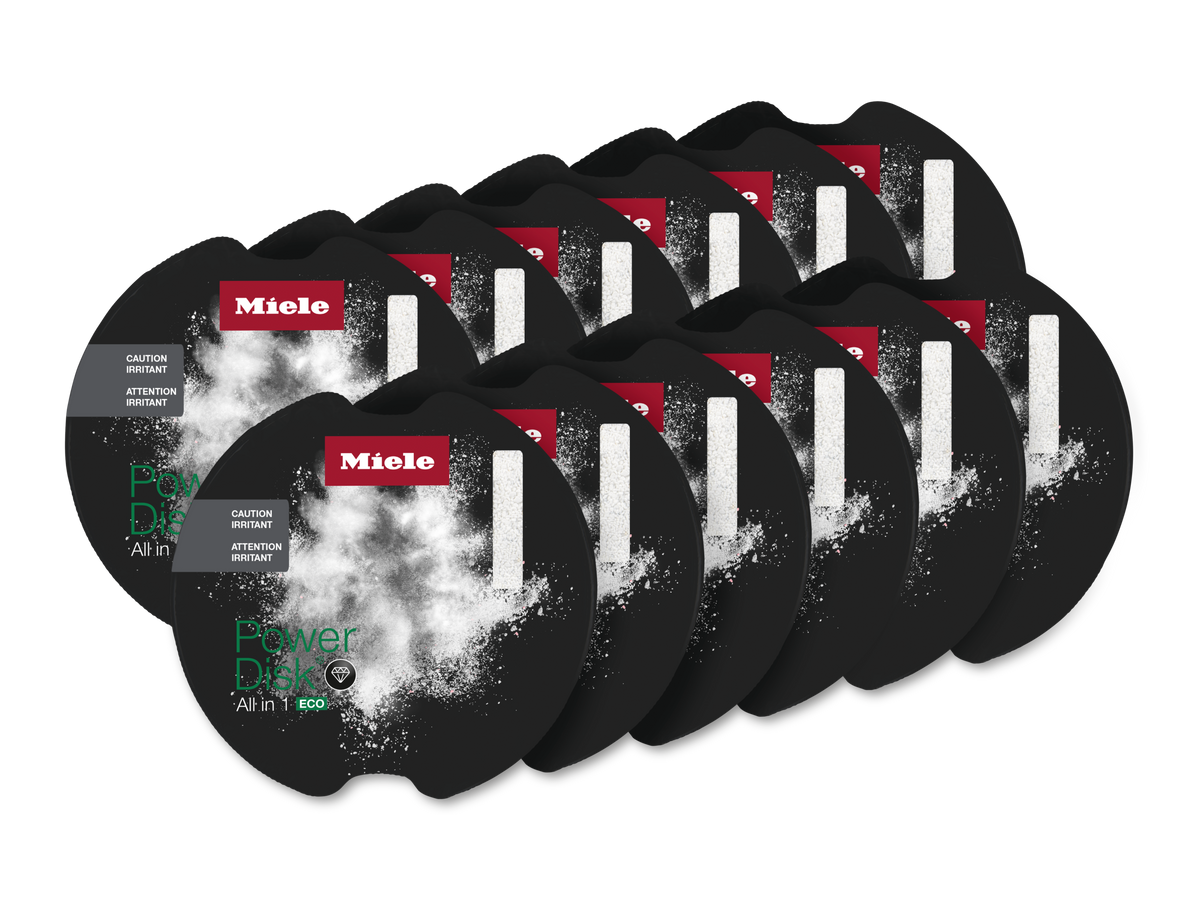 Miele PowerDisk All in 1 ECO Dishwasher Detergent 12-Pack GS SETD12 E – 12572610