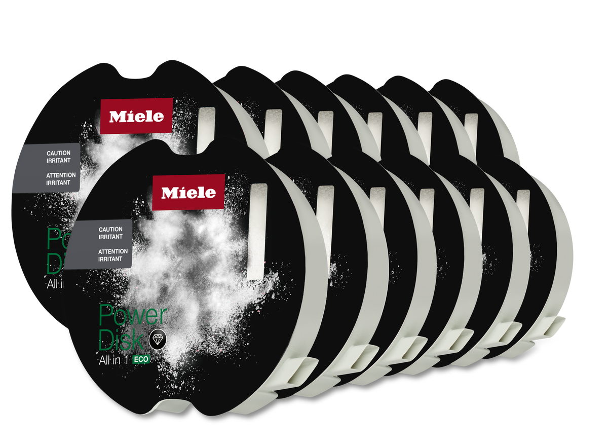 Miele PowerDisk All in 1 ECO Dishwasher Detergent 12-Pack GS SETD12 E – 12572610