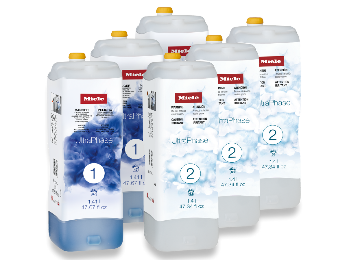 Miele UltraPhase 1 & 2 TwinDos Detergent 6-Pack Set – 11504740