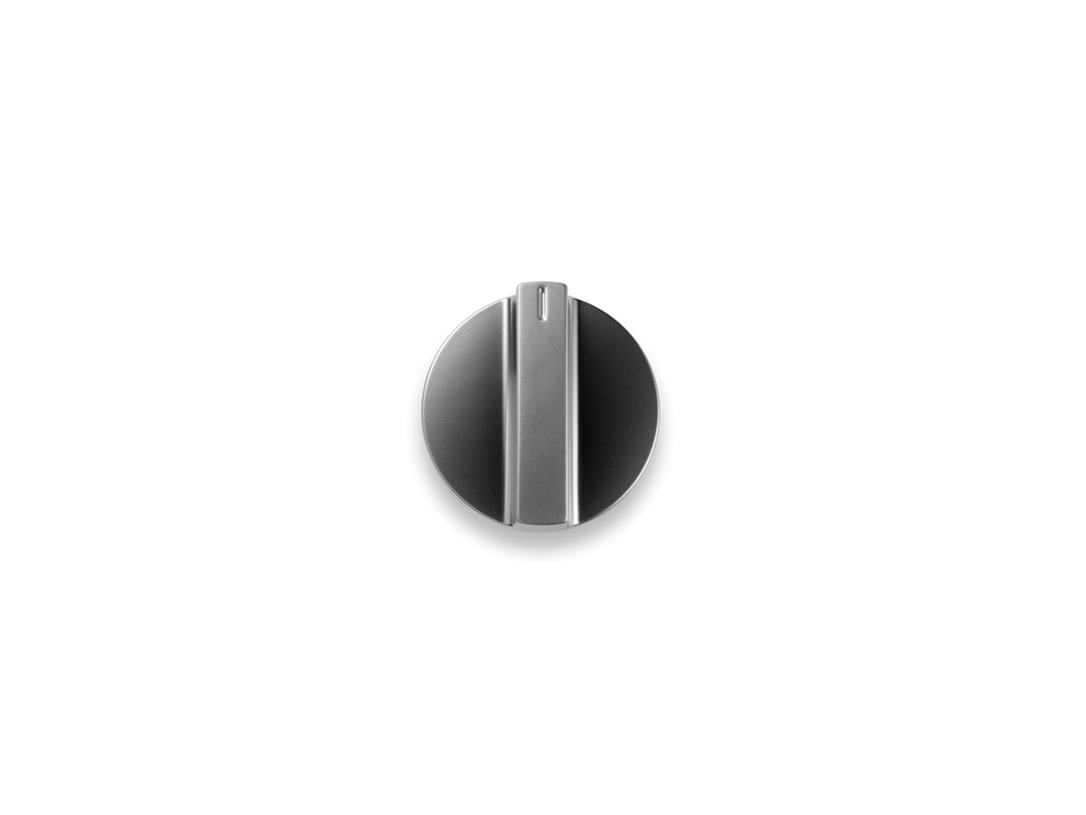 Miele Programme knob Stainless steel-look D38m Switch knob part 8239191